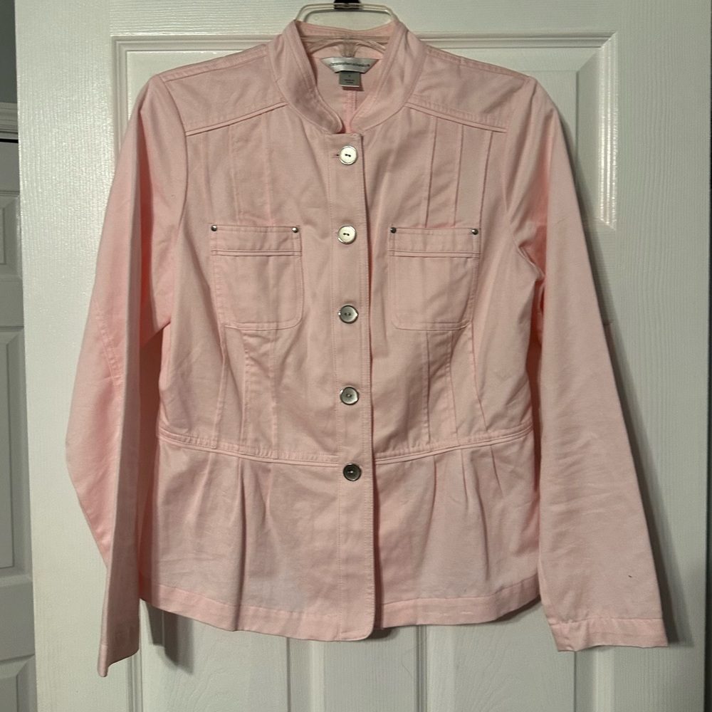Pretty in Pink Christopher & Banks Lightweight Jacket